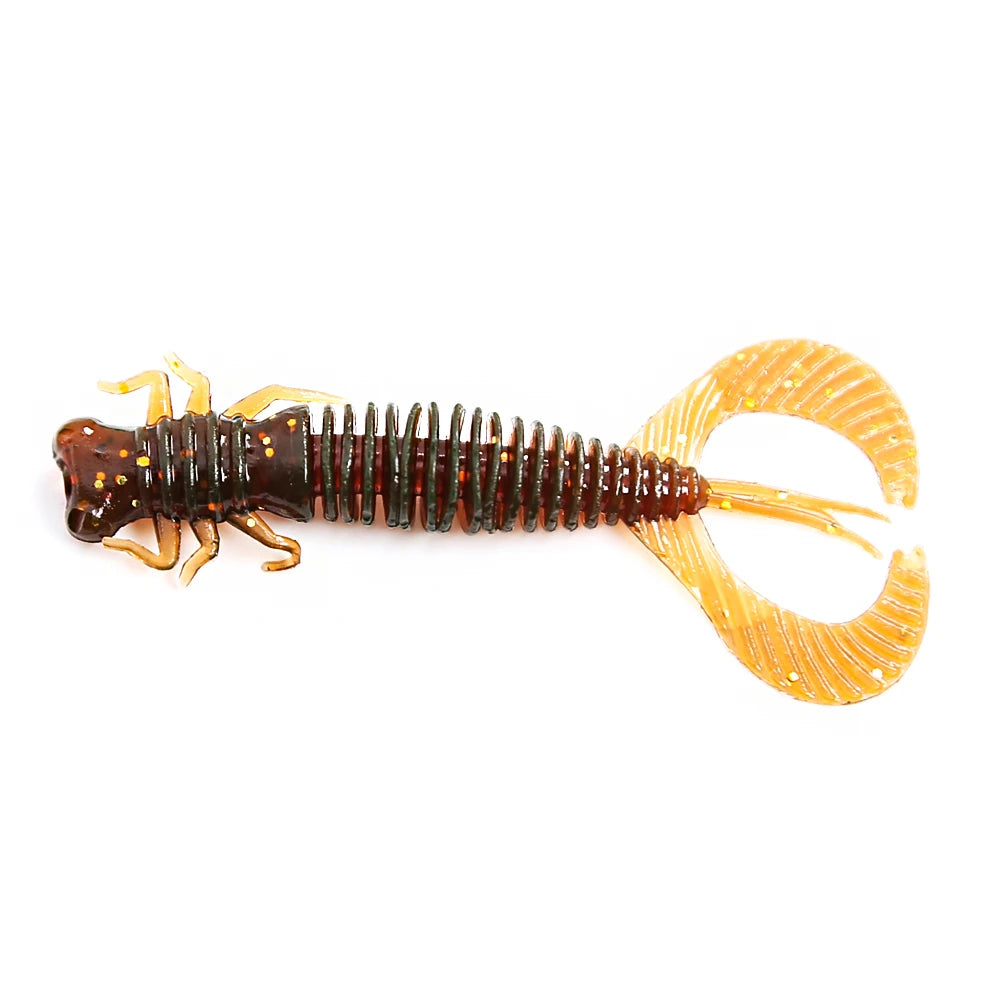 Larvae Soft Plastic Lure (Various Sizes) - Duke's Fishing Supply