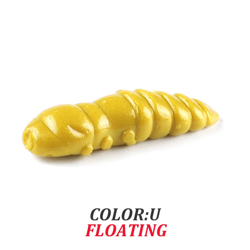 Pupa Larvae Soft Plastic Lure (18/pk) - Duke's Fishing Supply