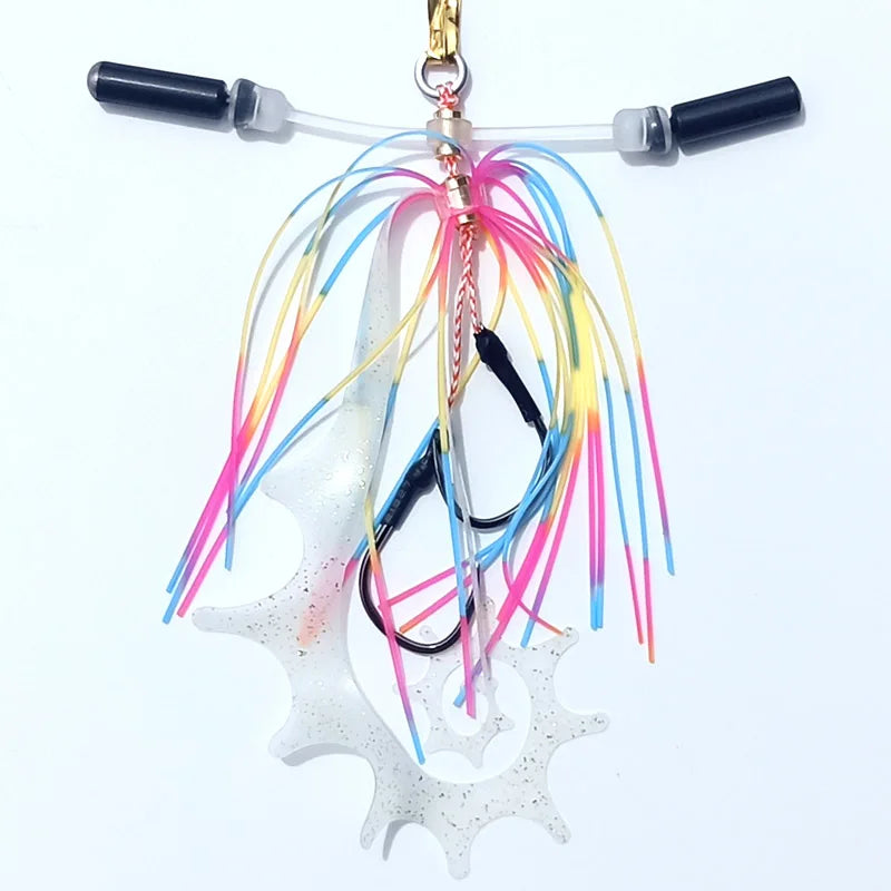Metallic Skirted Jighead (40-200g)