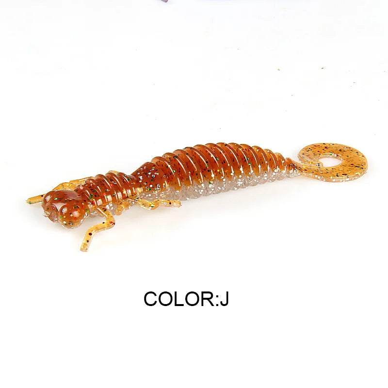 Larvae Curly Tail (Various Sizes) - Duke's Fishing Supply