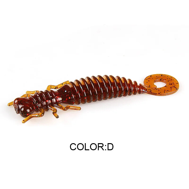 Larvae Curly Tail (Various Sizes) - Duke's Fishing Supply