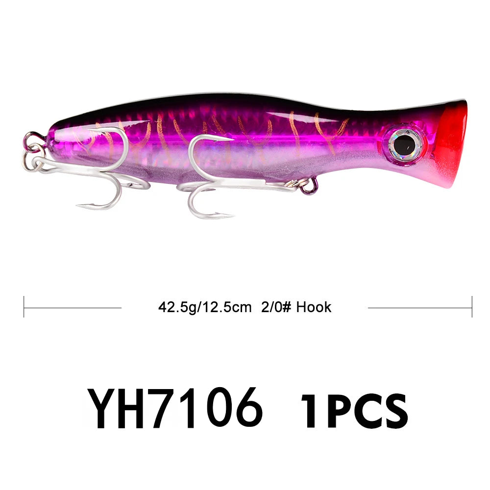 Saltwater Popper (5.1"/1.5oz) - Duke's Fishing Supply