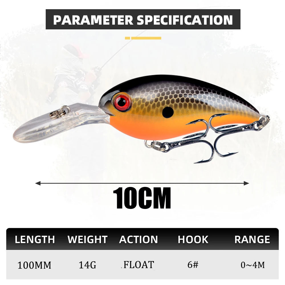 Floating Crankbait (13' Depth) - Duke's Fishing Supply