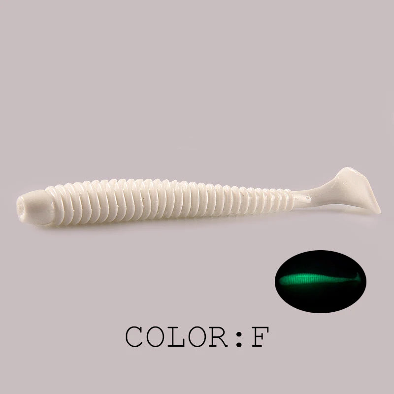 Ribbed Paddletail Swimbait - Duke's Fishing Supply