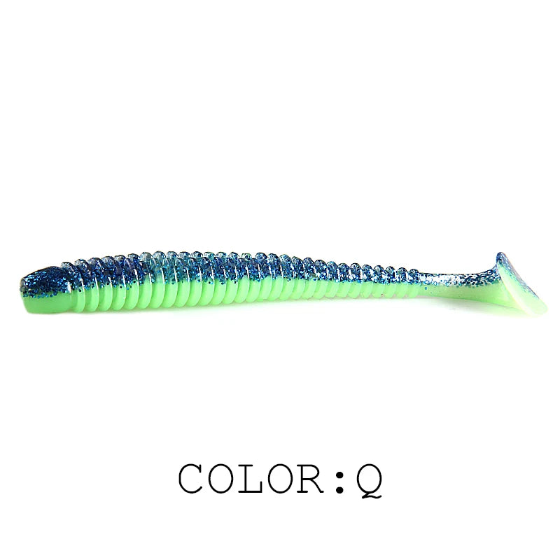 Ribbed Paddletail Swimbait - Duke's Fishing Supply