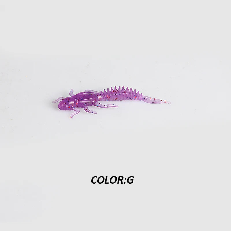 Larvae Soft Plastic Lure (Various Sizes) - Duke's Fishing Supply