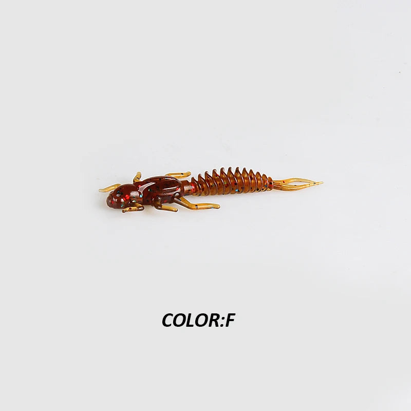 Larvae Soft Plastic Lure (Various Sizes) - Duke's Fishing Supply
