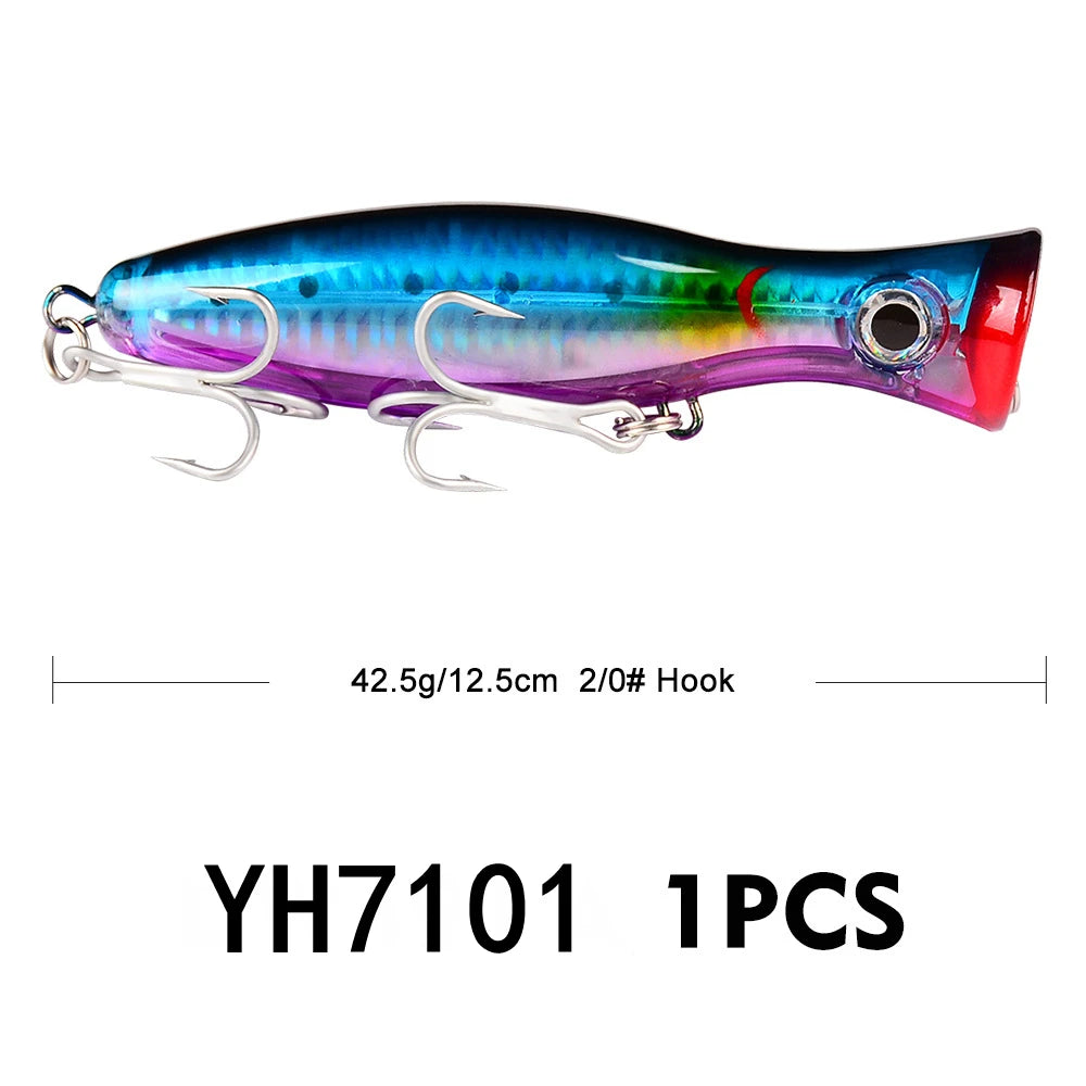 Saltwater Popper (5.1"/1.5oz) - Duke's Fishing Supply