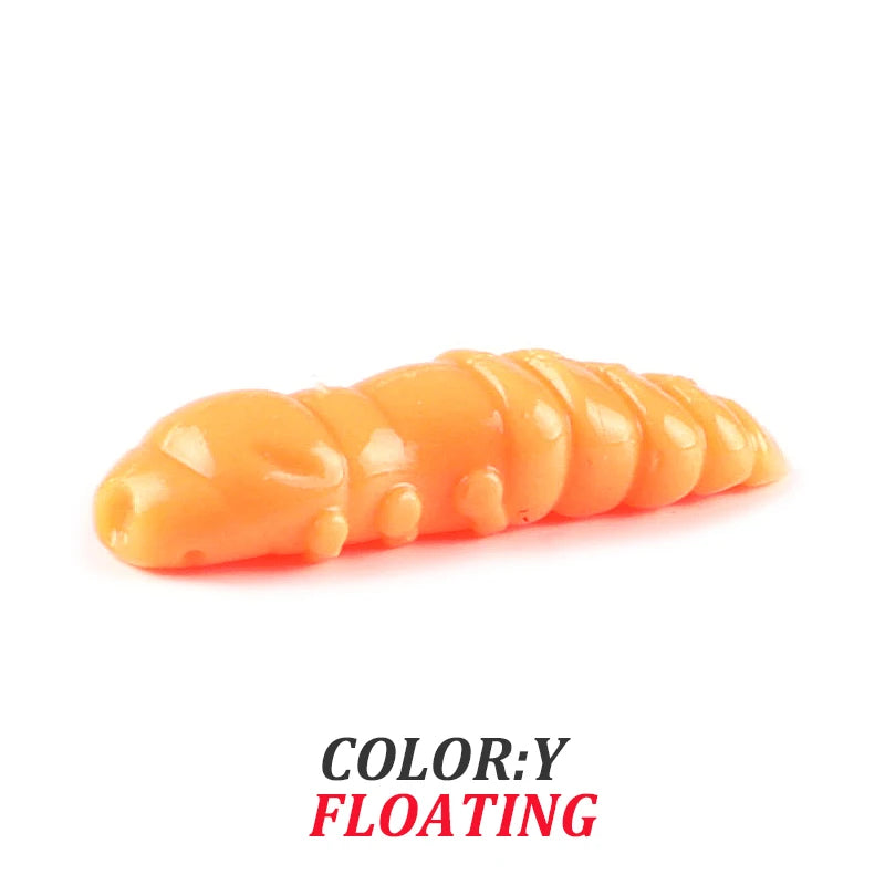 Pupa Larvae Soft Plastic Lure (18/pk) - Duke's Fishing Supply