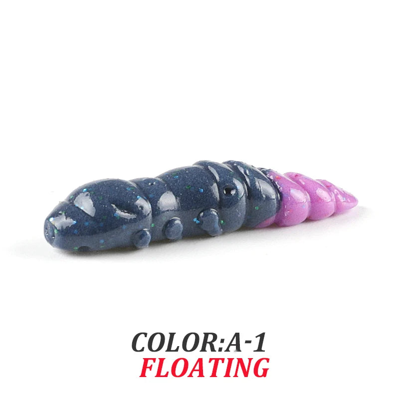 Pupa Larvae Soft Plastic Lure (18/pk) - Duke's Fishing Supply