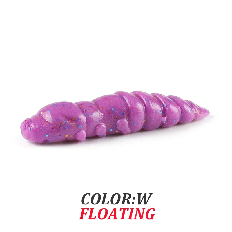 Pupa Larvae Soft Plastic Lure (18/pk) - Duke's Fishing Supply