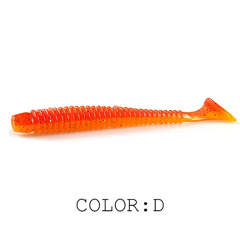 Ribbed Paddletail Swimbait - Duke's Fishing Supply