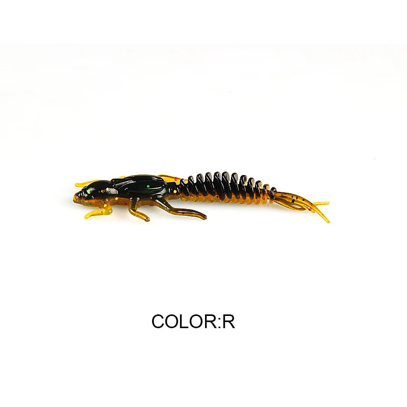 Larvae Soft Plastic Lure (Various Sizes) - Duke's Fishing Supply