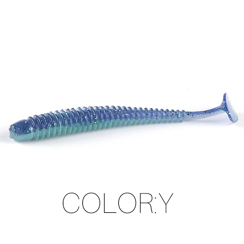 Ribbed Paddletail Swimbait - Duke's Fishing Supply