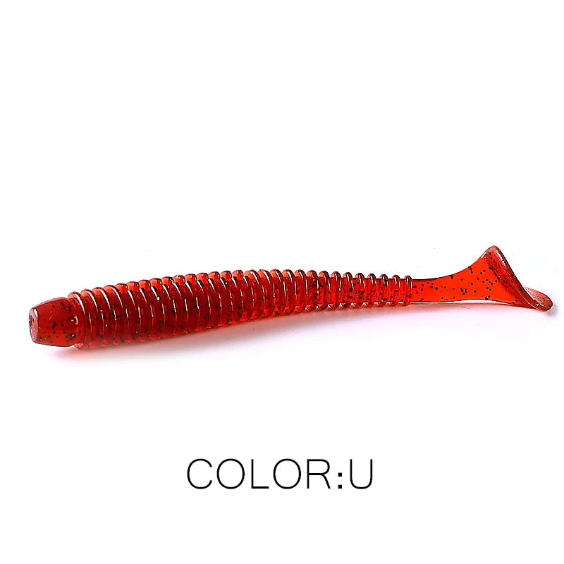 Ribbed Paddletail Swimbait - Duke's Fishing Supply