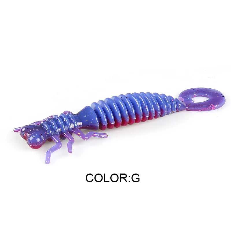 Larvae Curly Tail (Various Sizes) - Duke's Fishing Supply
