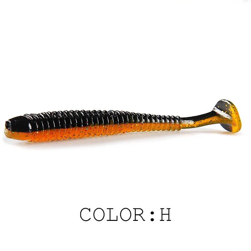 Ribbed Paddletail Swimbait - Duke's Fishing Supply