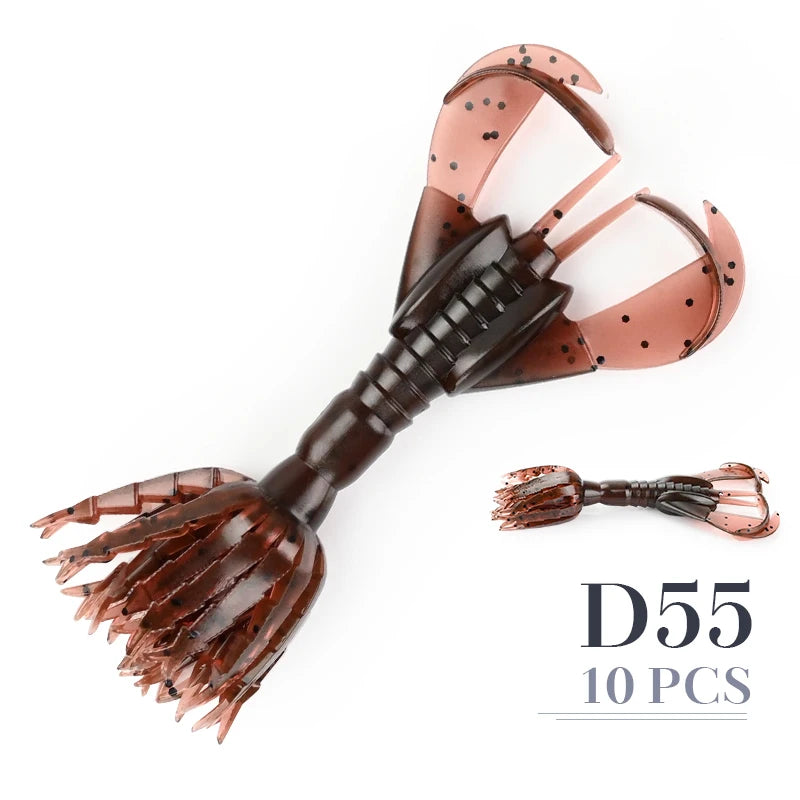 Skirted Craw Soft Plastic (3.2"/5G/10pcs) - Duke's Fishing Supply