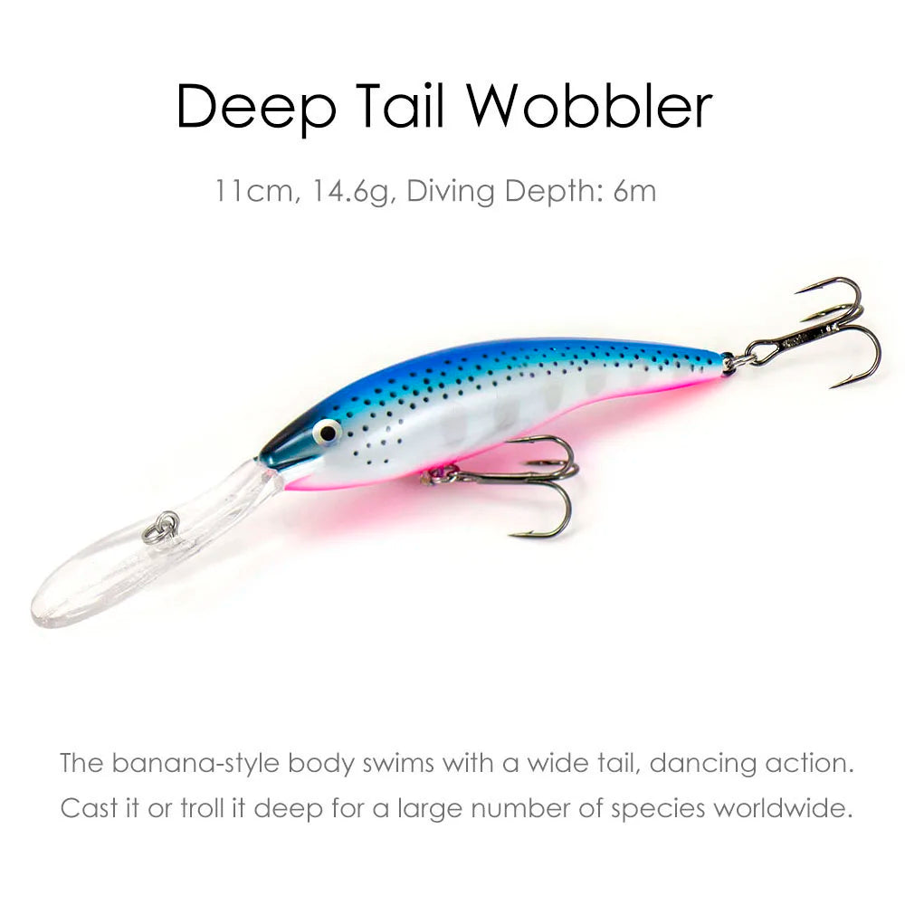 Minnow Crankbait (20' Depth) - Duke's Fishing Supply