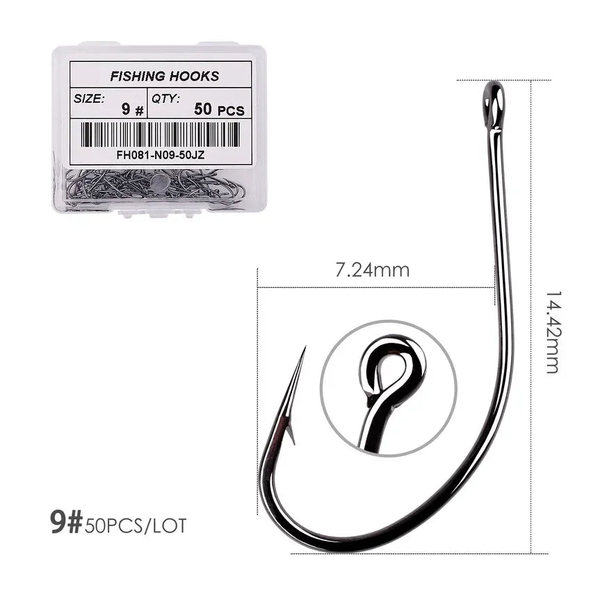 High Carbon SS Hooks - Duke's Fishing Supply