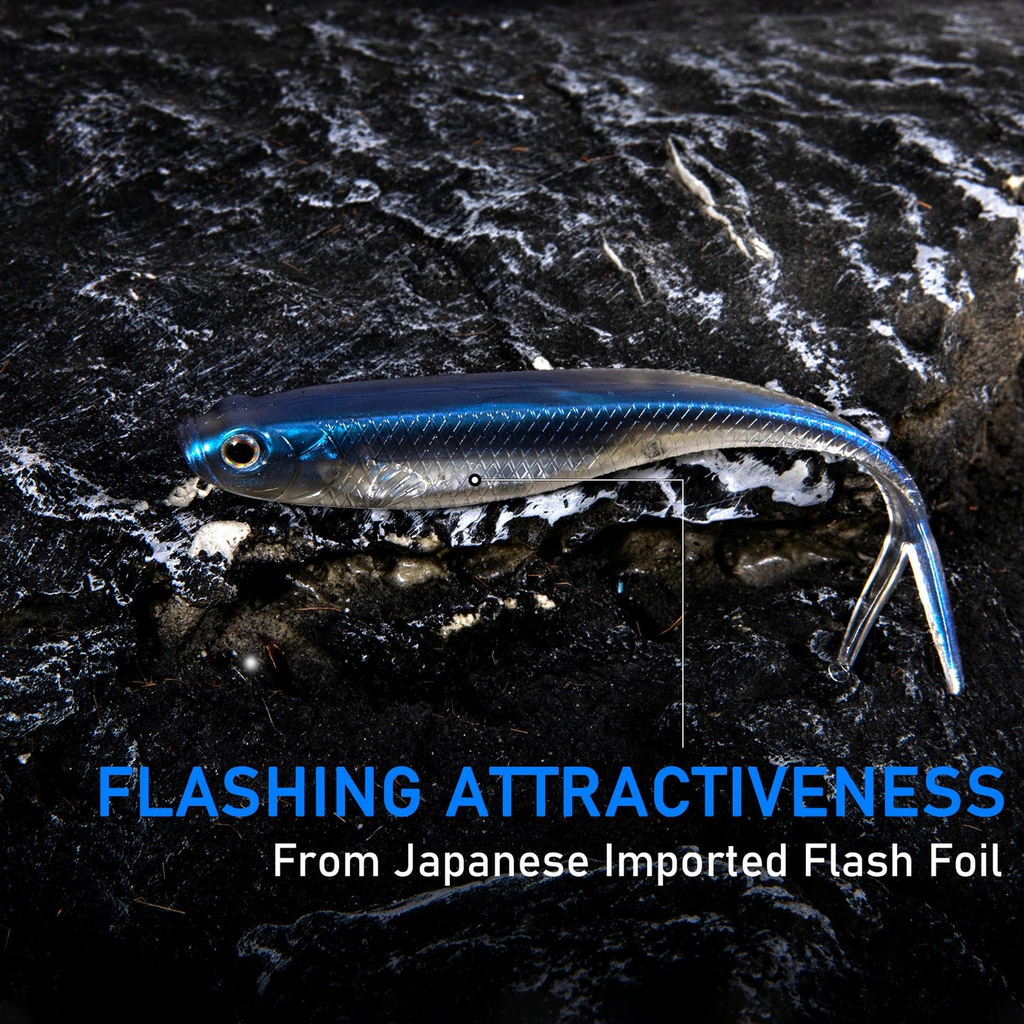 Soft Plastic Fluke (Various Sizes) - Duke's Fishing Supply