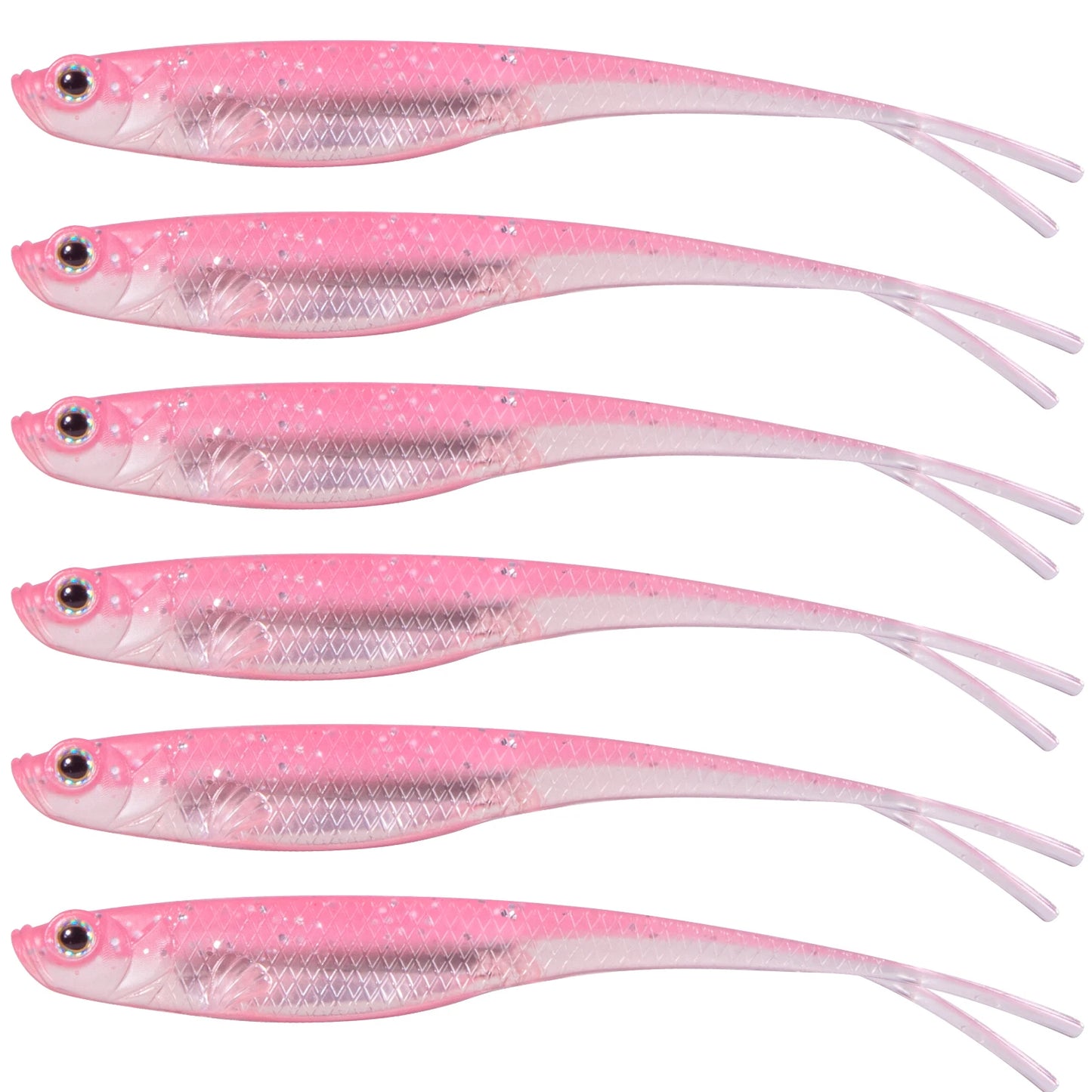 Soft Plastic Fluke (Various Sizes) - Duke's Fishing Supply