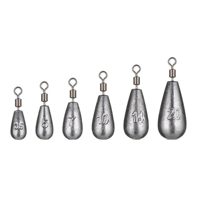 Drop Shot Sinker (5/pk) - Duke's Fishing Supply