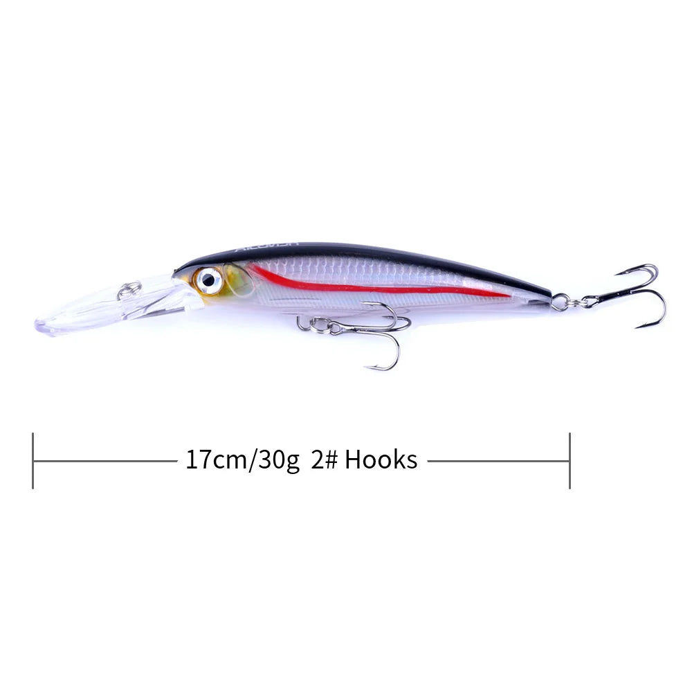 Saltwater Minnow Crankbait (10-15' Depth) - Duke's Fishing Supply