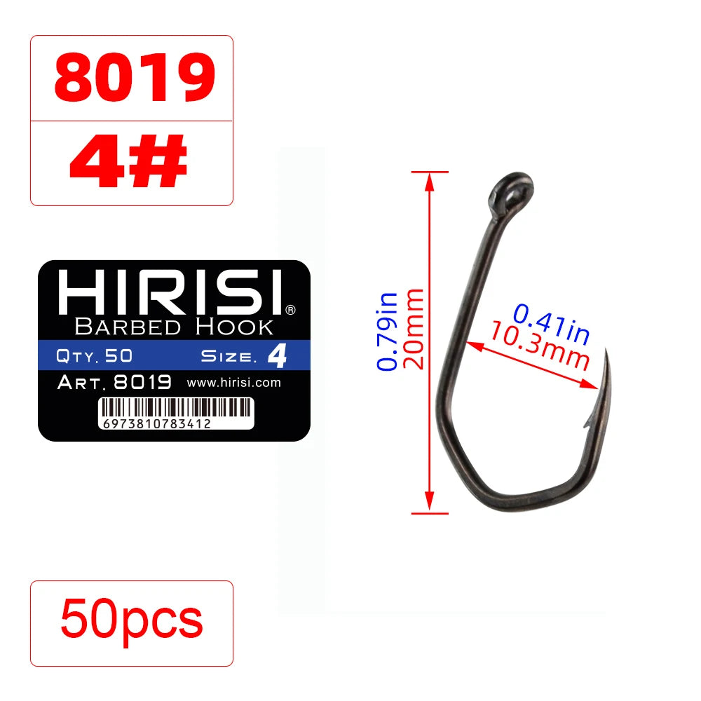 High Carbon SS Carp Hook (50/pk) - Duke's Fishing Supply