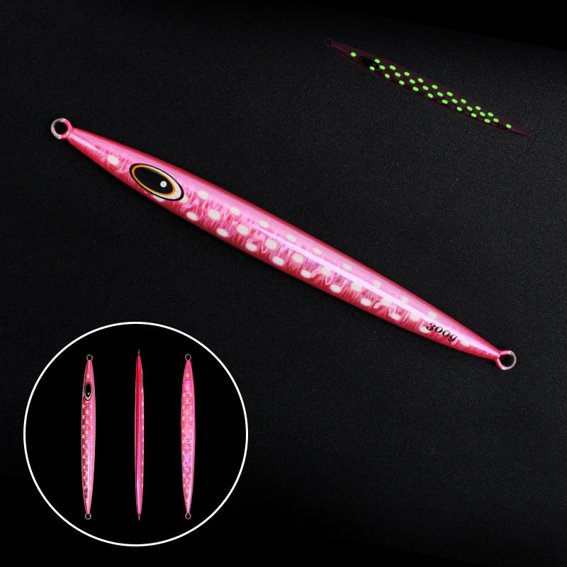 Sexfox Trolling Boat Fishing Slow Jigging Speed Sinking Vertical Metal Heavy Jig Tuna Deep Sea Fishing Lure - Duke's Fishing Supply