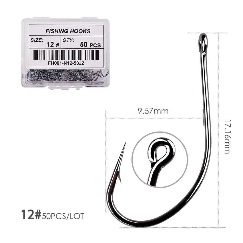 High Carbon SS Hooks - Duke's Fishing Supply