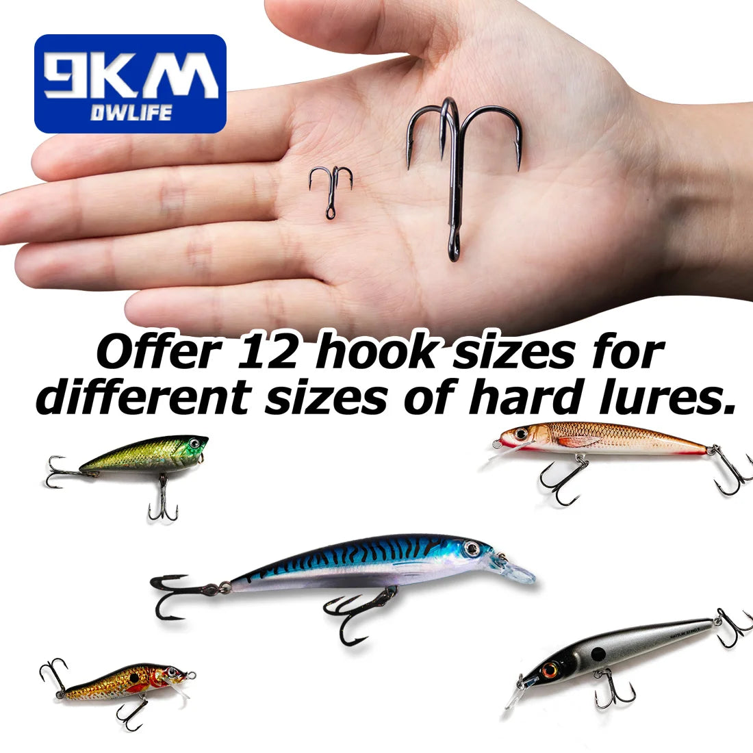 High Carbon Steel Treble Hook - Duke's Fishing Supply