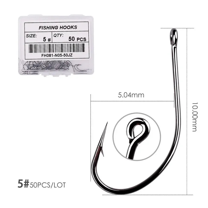 High Carbon SS Hooks - Duke's Fishing Supply