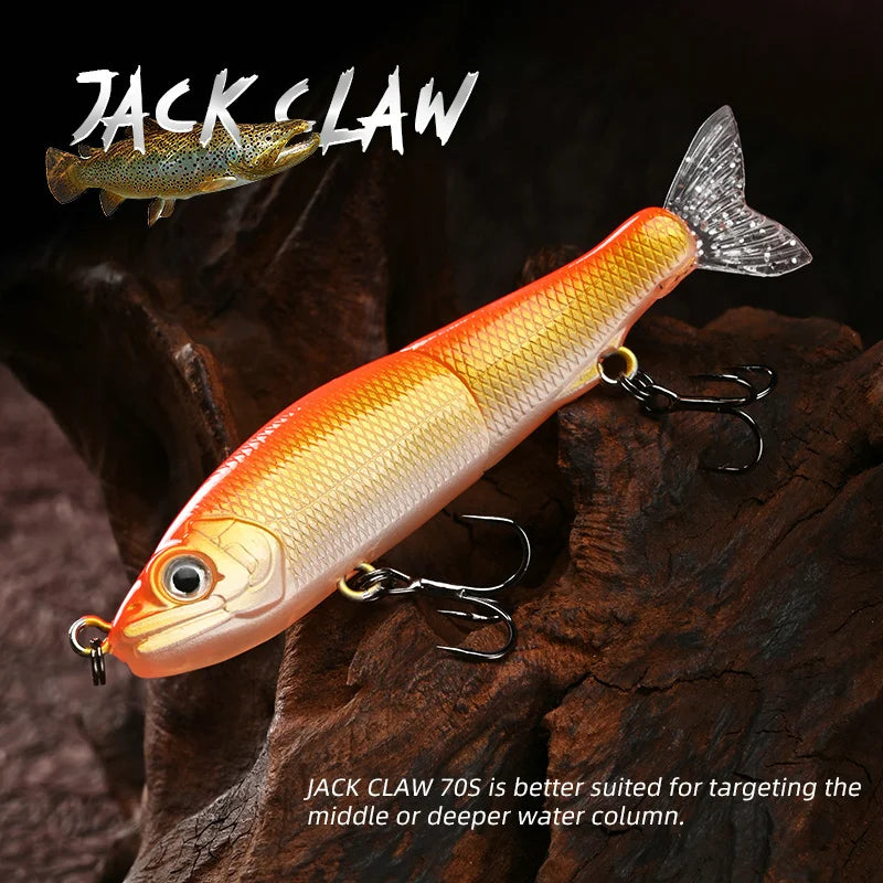 Sinking Minnow Jointed Swimbait - Duke's Fishing Supply