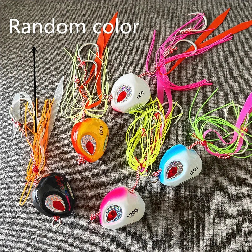 Saltwater Skirted Jighead (60-200g)