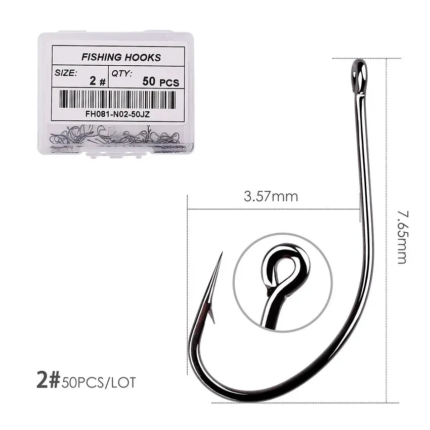 High Carbon SS Hooks - Duke's Fishing Supply