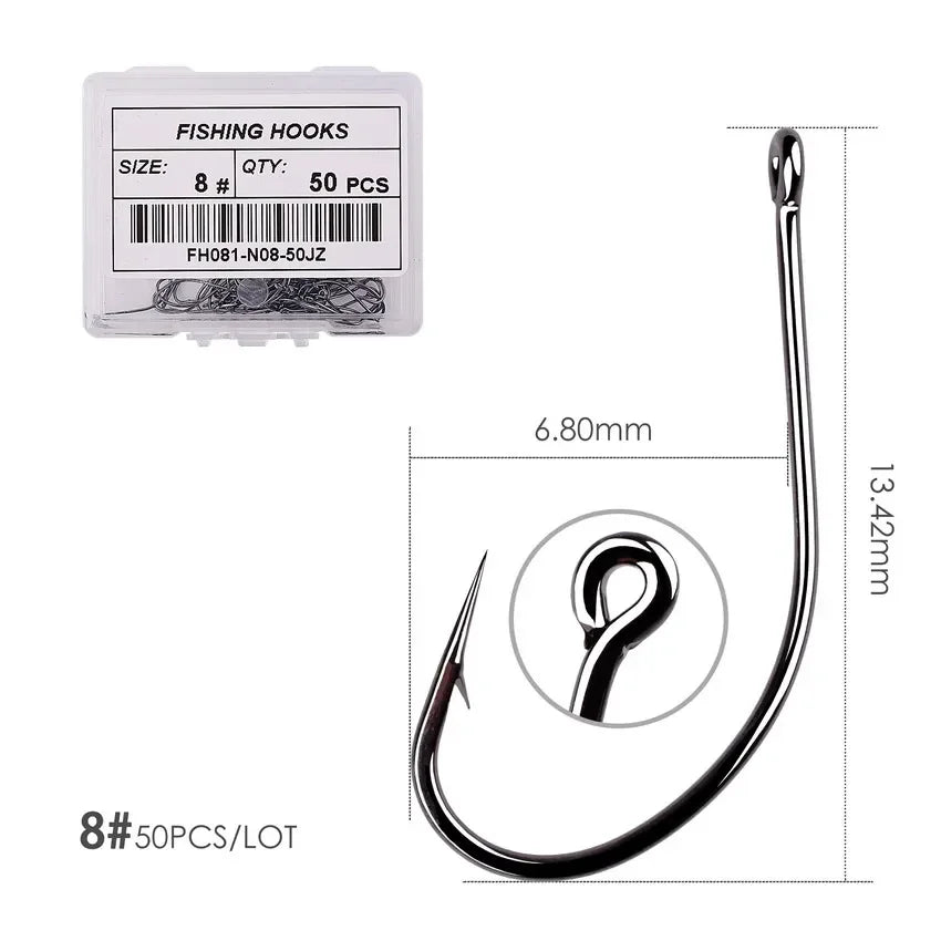 High Carbon SS Hooks - Duke's Fishing Supply