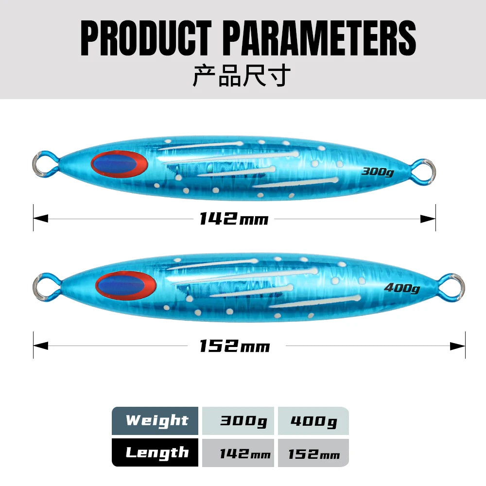 Slow Pitch Jig (300-400g)