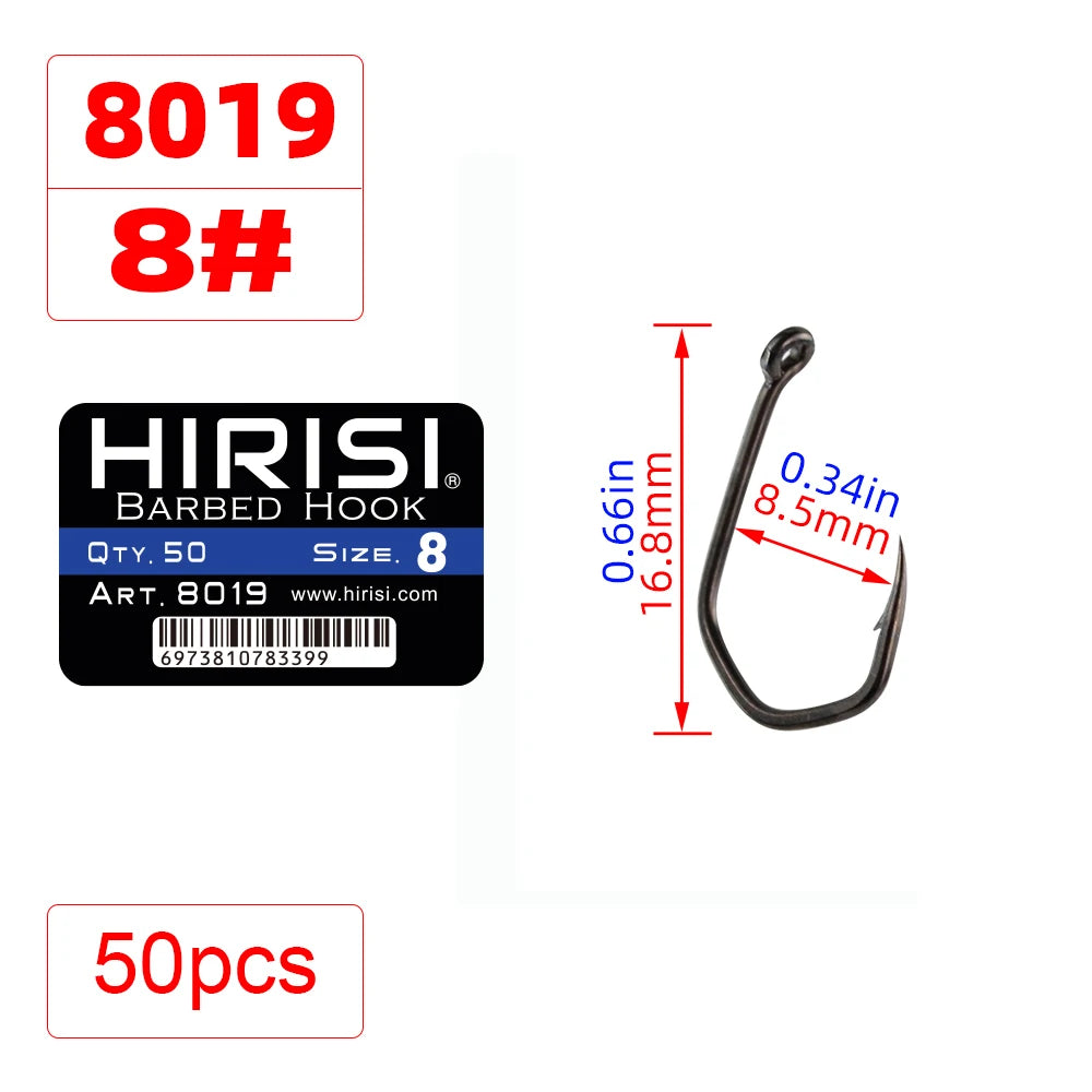 High Carbon SS Carp Hook (50/pk) - Duke's Fishing Supply