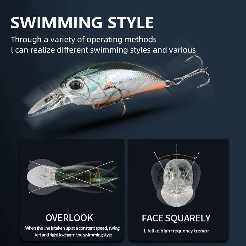 Floating Crankbait (6'-8' Depth) - Duke's Fishing Supply