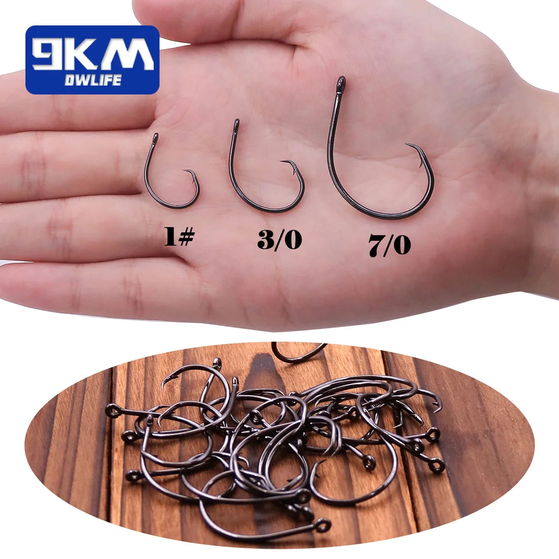 Inline Circle Hook (Various Sizes) - Duke's Fishing Supply