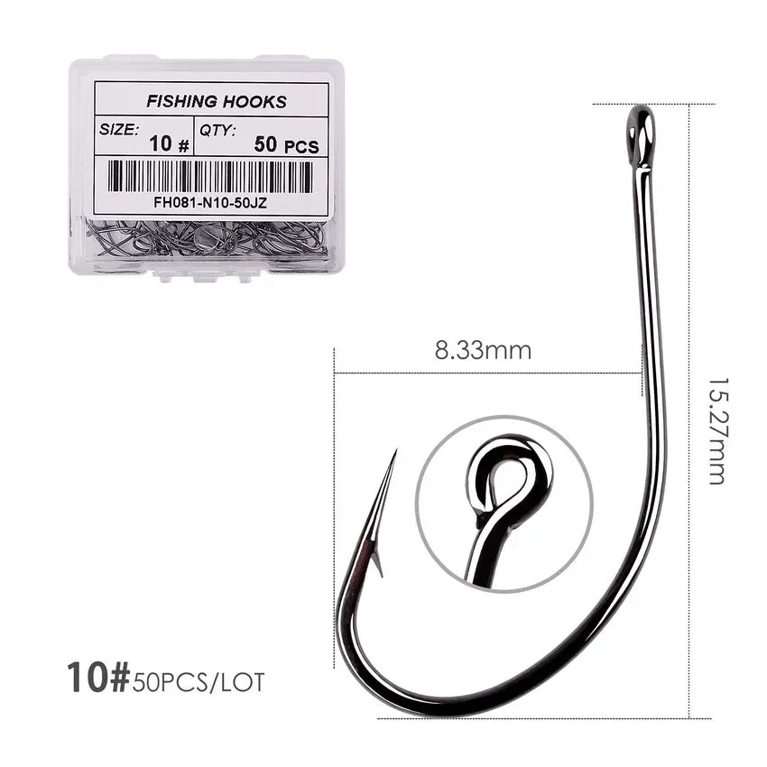 High Carbon SS Hooks - Duke's Fishing Supply