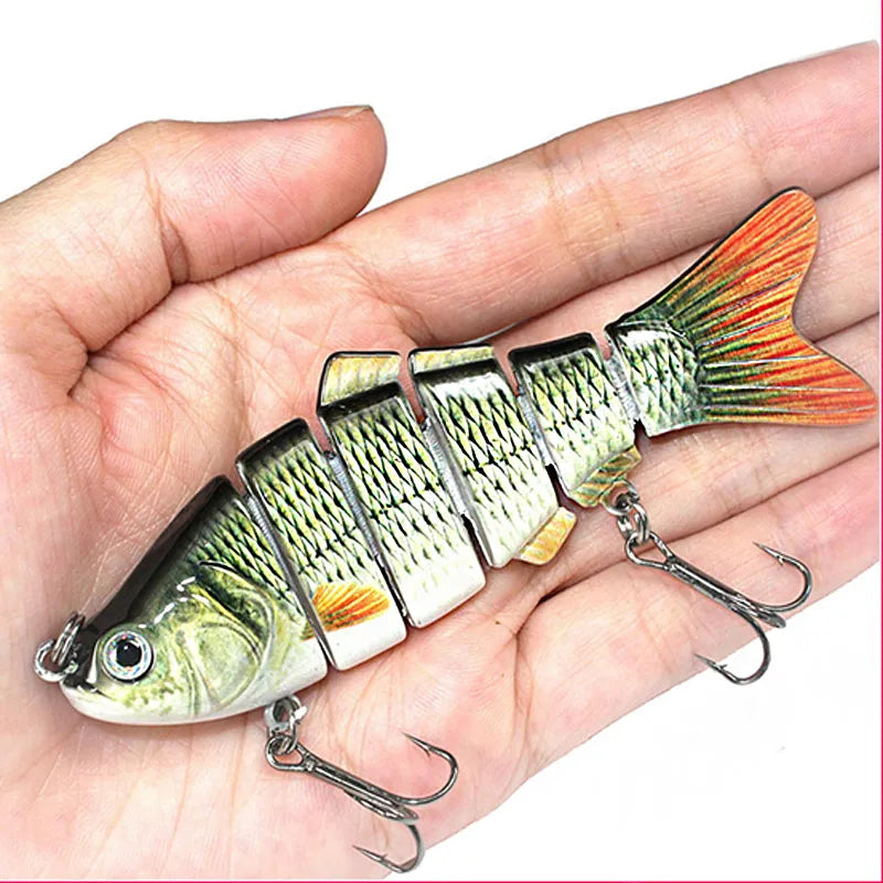Sinking Jointed Swimbait (Various Sizes) - Duke's Fishing Supply