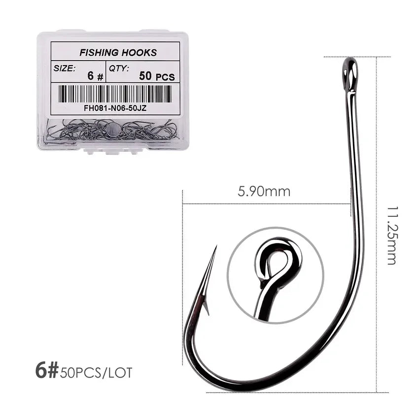 High Carbon SS Hooks - Duke's Fishing Supply