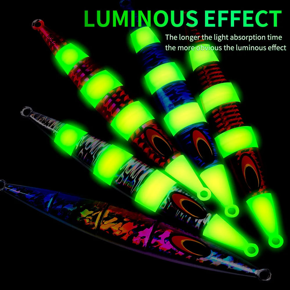 Vertical Jig (Glow in the Dark) - Duke's Fishing Supply