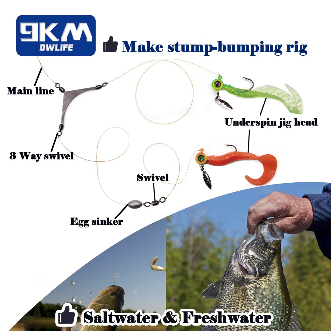 Colored Jighead with Spinner (Various Sizes) - Duke's Fishing Supply