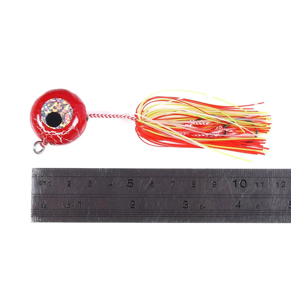 Saltwater Skirted Jighead (Various Sizes) - Duke's Fishing Supply