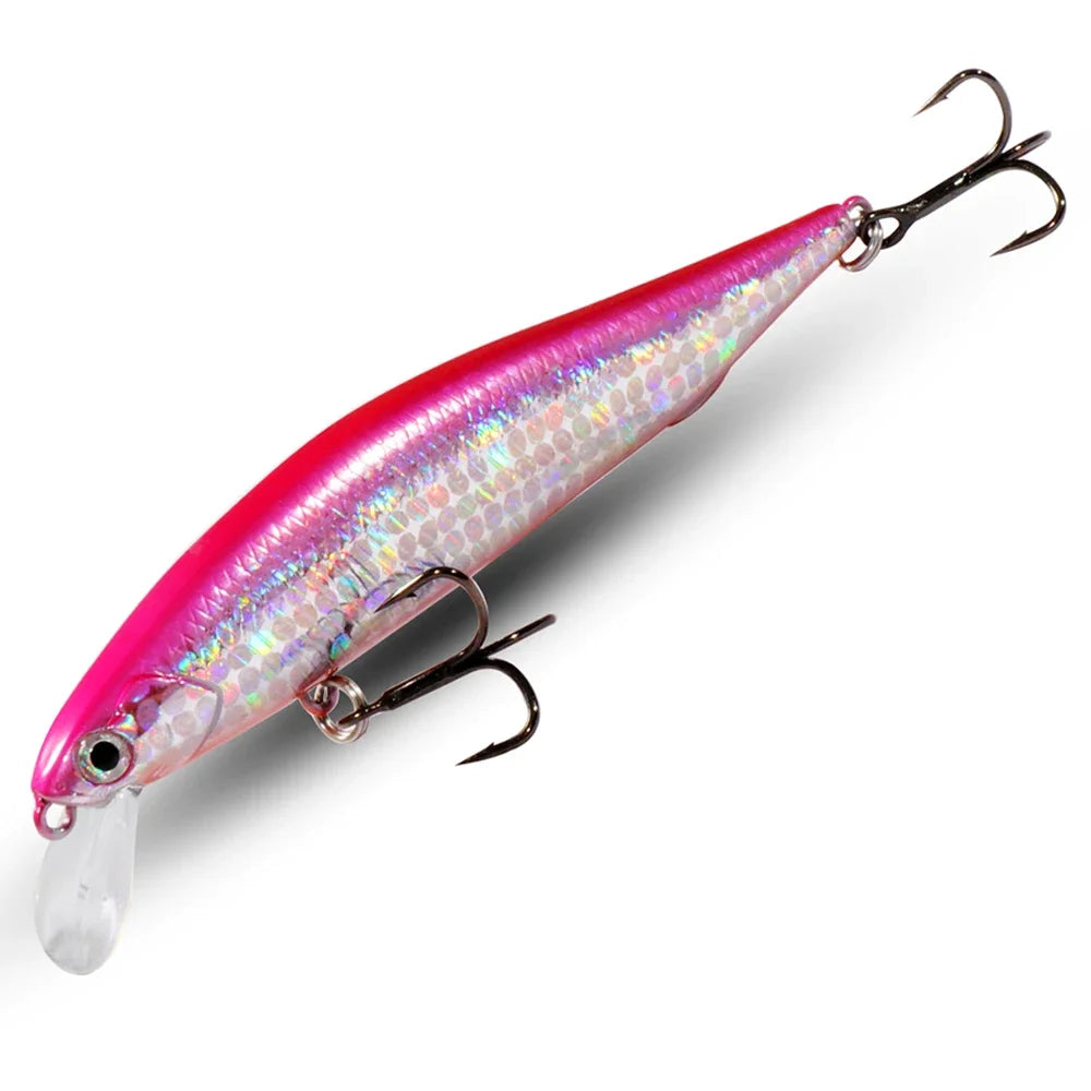 Sinking Minnow Jerkbait (Various Sizes) - Duke's Fishing Supply