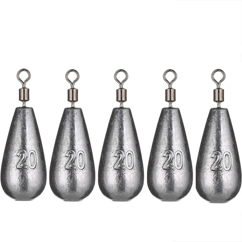 Drop Shot Sinker (5/pk) - Duke's Fishing Supply