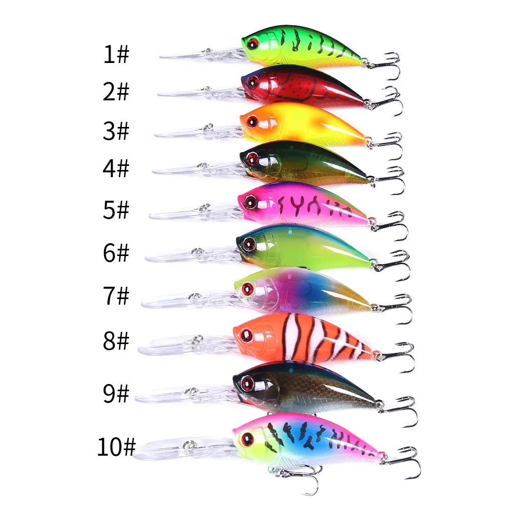 Floating Crankbait (5-12' Depth) - Duke's Fishing Supply